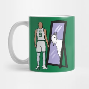 Derrick White Mirror GOAT Mug